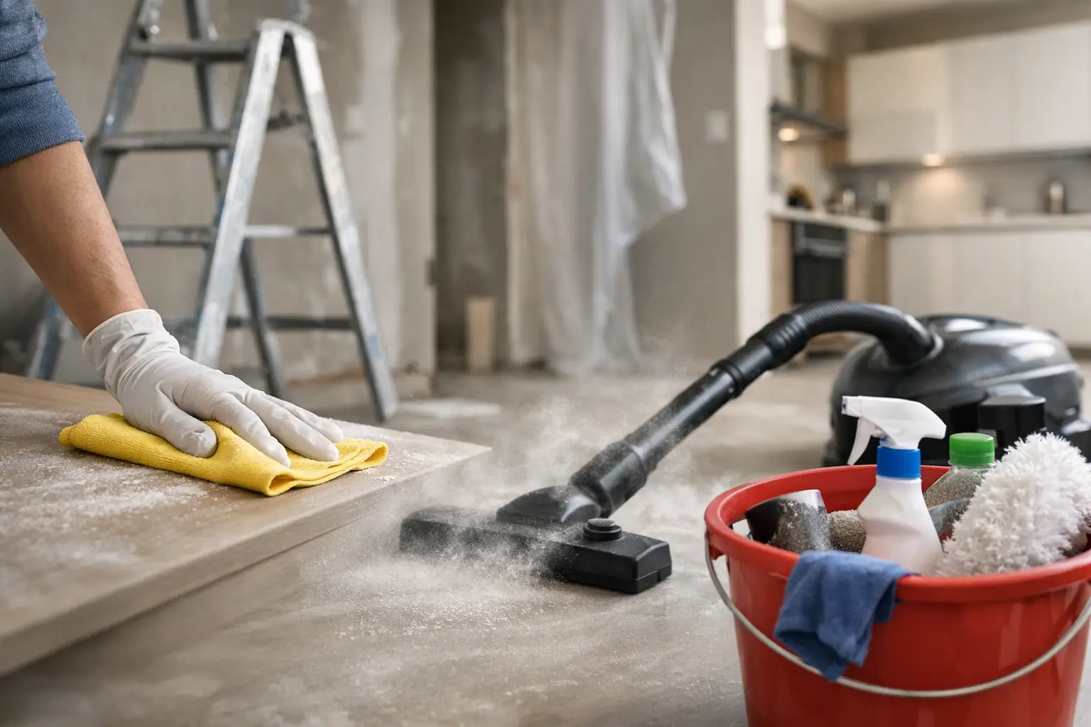 How to Clean Renovation Dust Without Spreading It