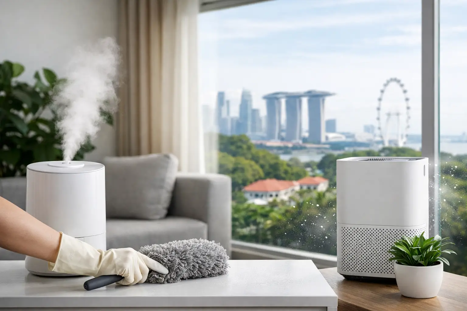 How to Reduce Humidity Dust at Home in Singapore
