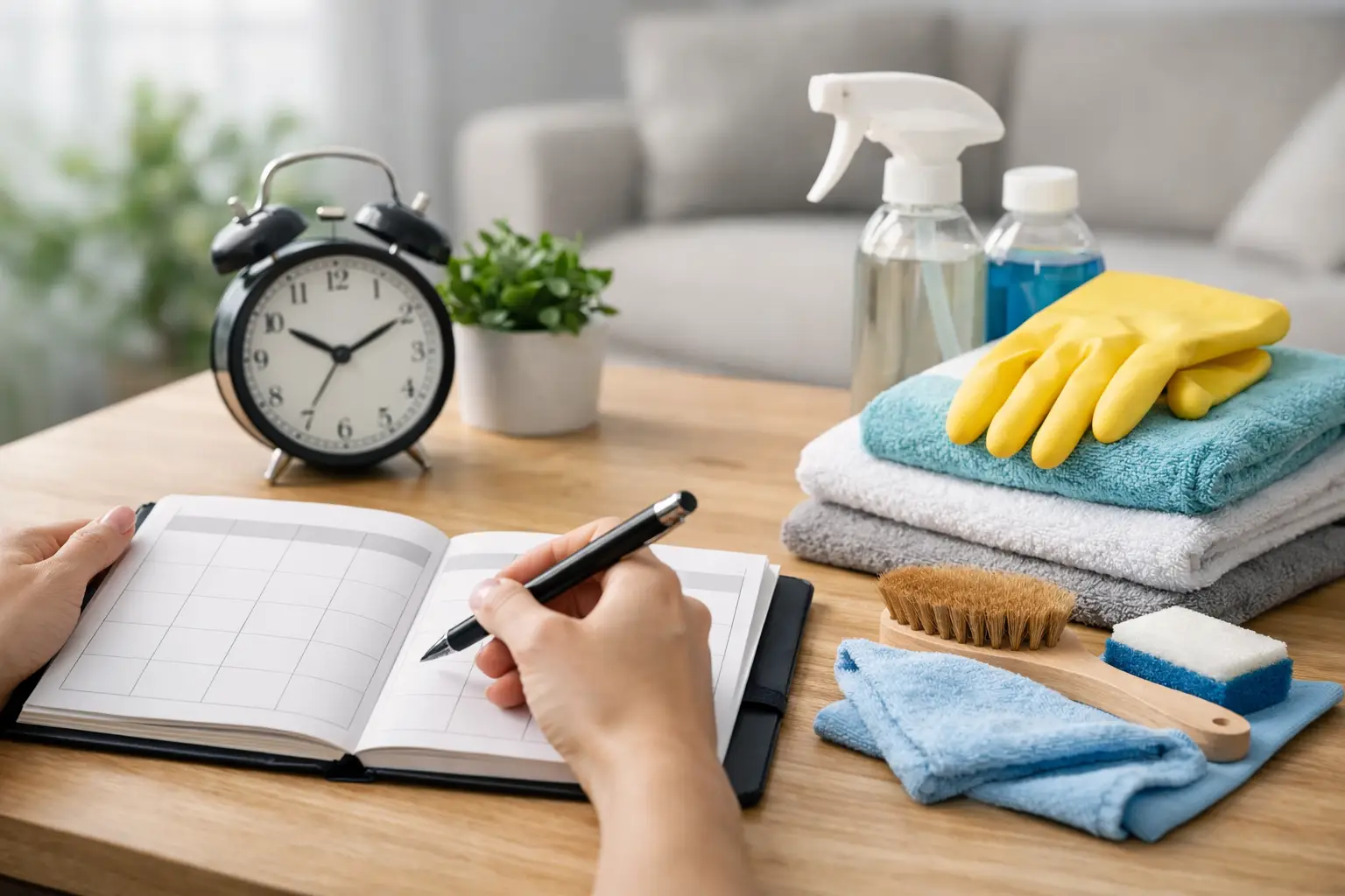 How to Schedule Weekly Cleaning Without Stress