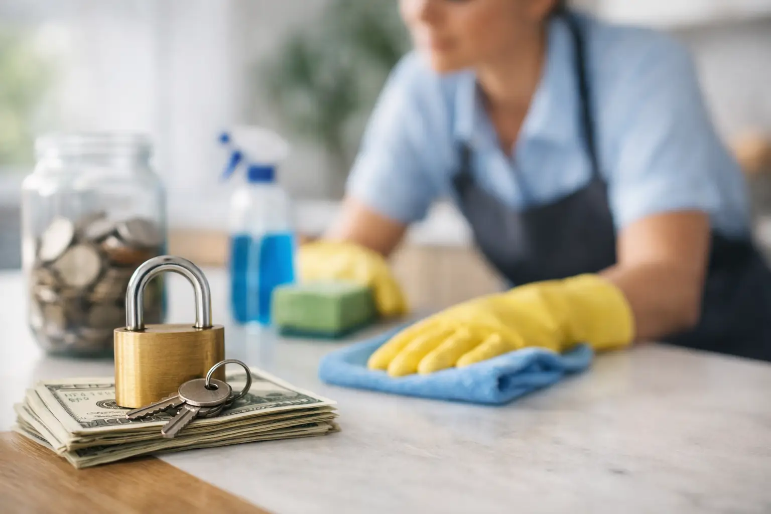 What a Cleaner Booking Deposit Secures for You