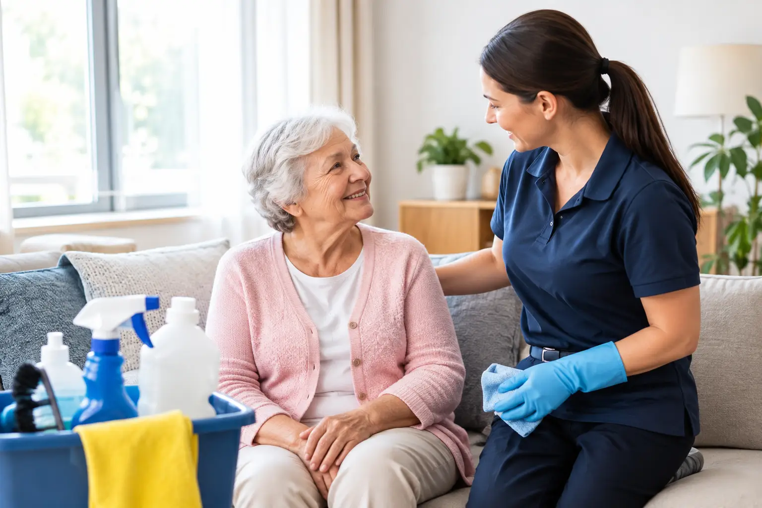 When to Book a Cleaning Service for Elderly Parents