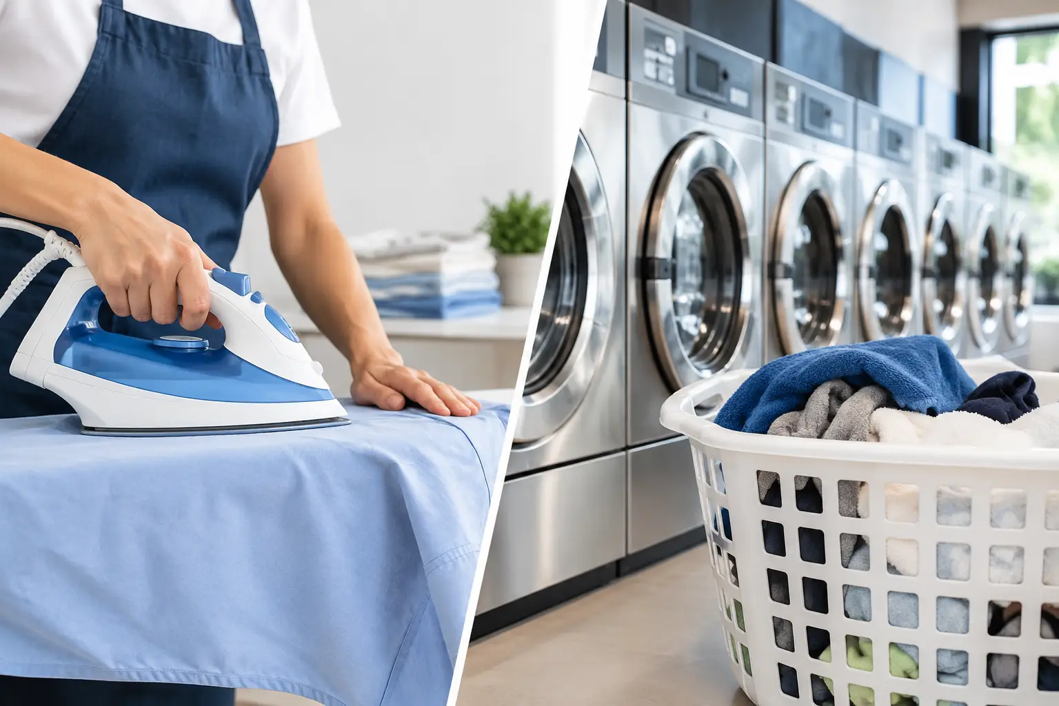 Ironing Service Versus Laundromat: Which Fits?